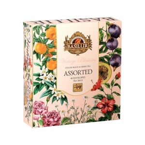 Mix Tee Čaj Basilur Vintage Blossoms Assorted 40x2g