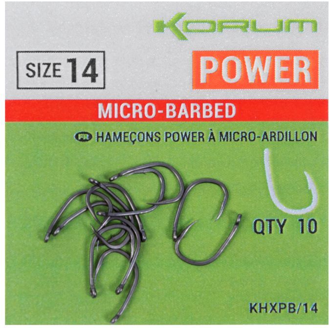 Korum Háčky Xpert Power Hooks 10ks - vel.12