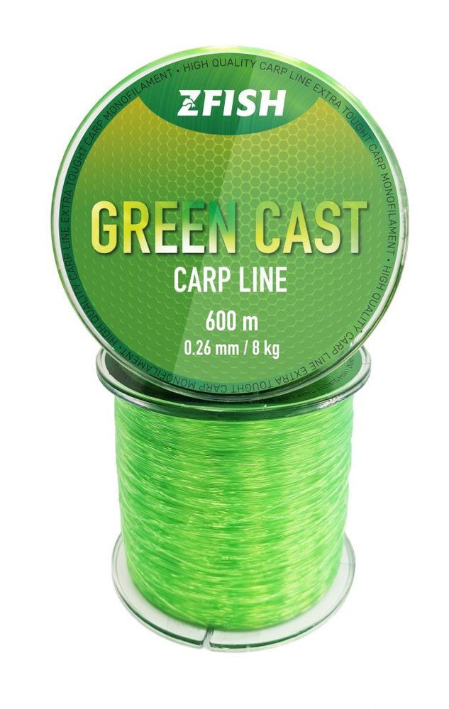 Zfish Vlasec Green Cast Carp Line 600m - 0,34mm