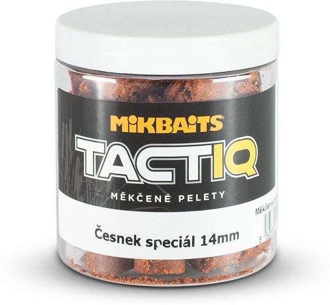 Mikbaits Měkčené pelety TactiQ Česnek speciál 250ml