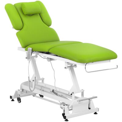 physa Elektrické masážní lehátko - 3 motory - 300 W - 185 x 67 x 62–84 cm - 200 kg - bílé/světle zelené PHYSA NANTES LIGHT GREEN_PH physa Elektrické masážní lehátko - 3 motory - 300 W - 185 x 67 x 62–84 cm - 200 kg - bílé/světle zelené PHYSA NANTES LIGHT GREEN_PH