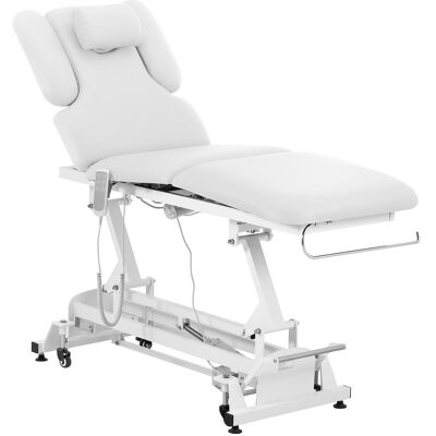 physa Elektrické masážní lehátko - 3 motory - 300 W - 185 x 67 x 62–84 cm - 200 kg - bílé PHYSA NANTES WHITE_PH physa Elektrické masážní lehátko - 3 motory - 300 W - 185 x 67 x 62–84 cm - 200 kg - bílé PHYSA NANTES WHITE_PH