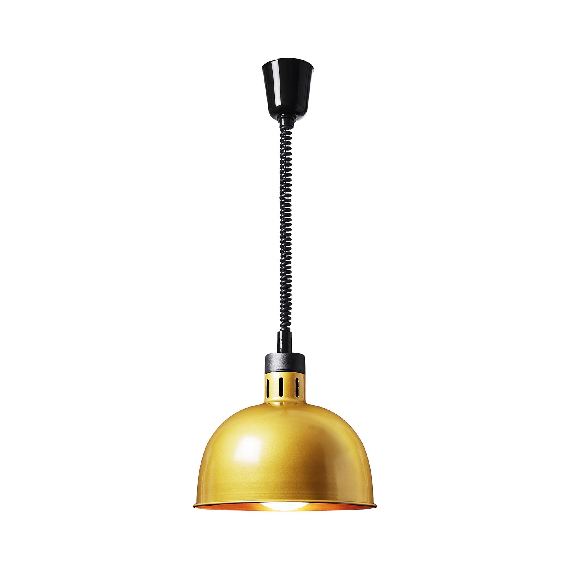 Royal Catering Ohřívací lampa - světle zlatá - 29.0000 x 29.0000 x 29.5000 cm - Royal Catering - Ocel RC-SHSFL07