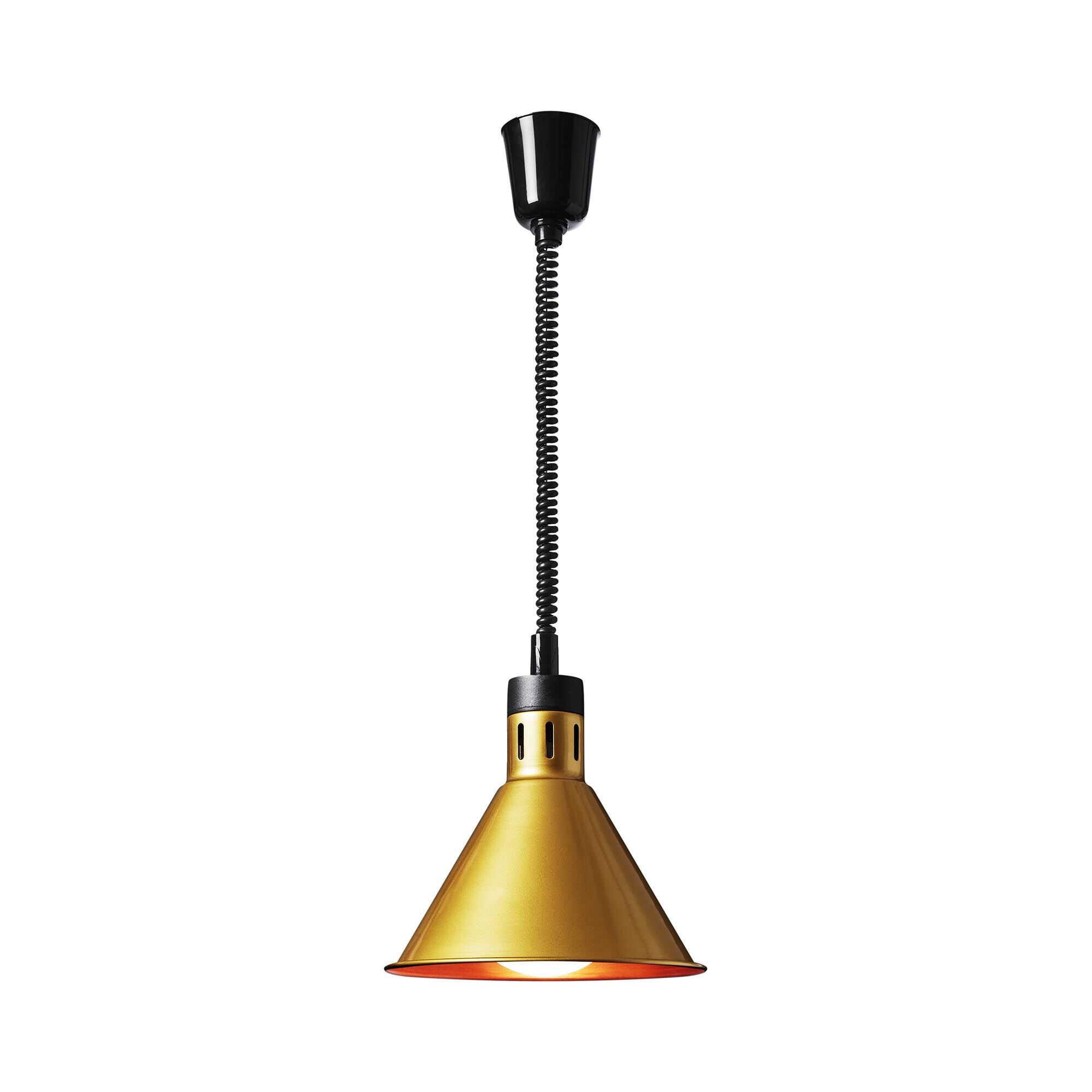 Royal Catering Ohřívací lampa - světle zlatá - 27.0000 x 27.0000 x 31.0000 cm - Royal Catering - Ocel RC-SHSFL10
