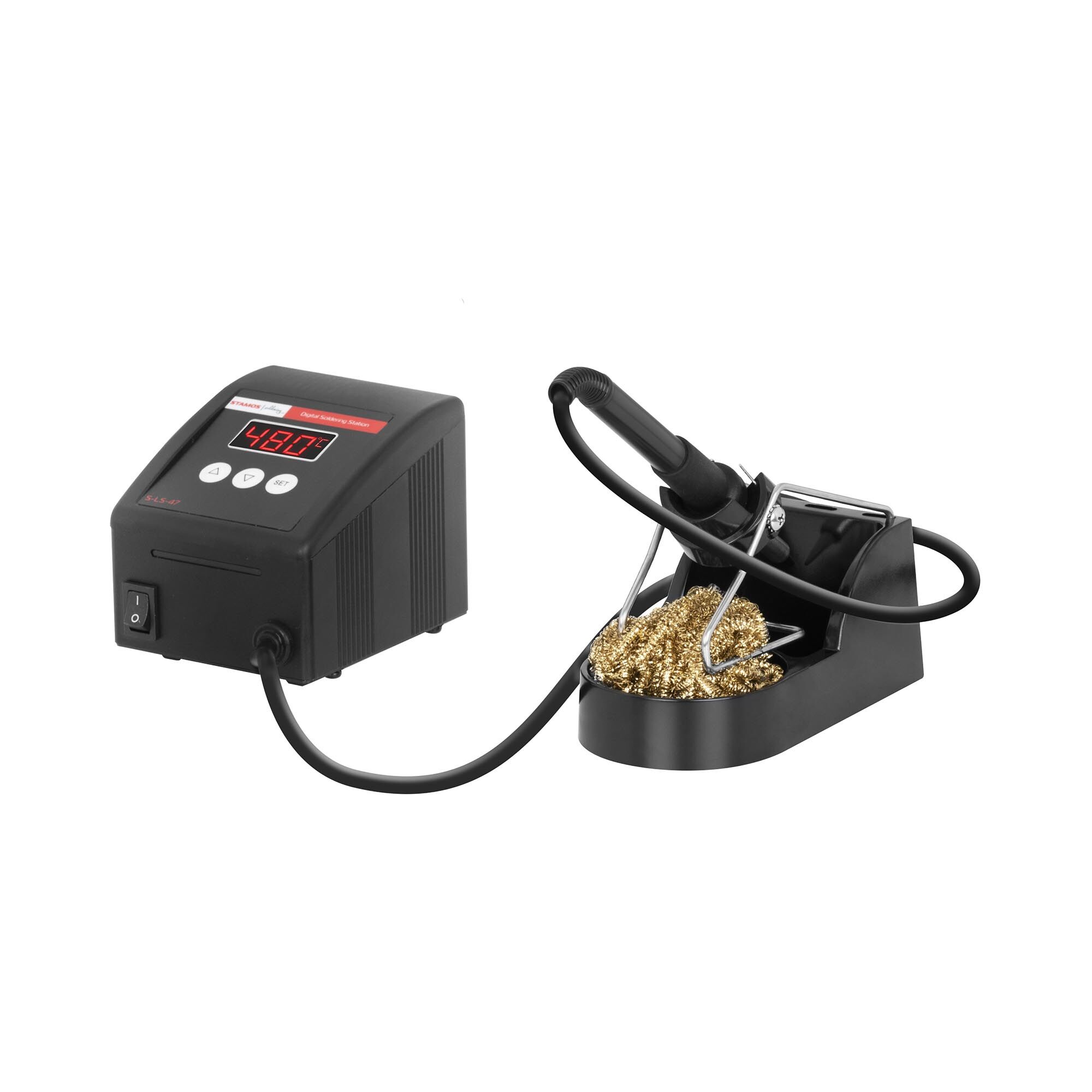 Stamos Soldering Digitální pájecí stanice - 80 W - LED S-LS-47