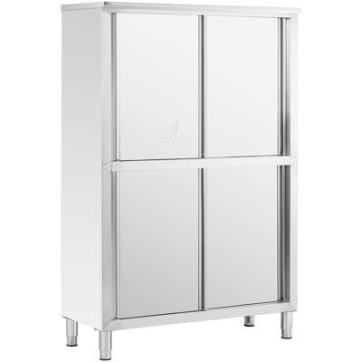 Royal Catering Kuchyňská skříň z ušlechtilé oceli - 120 cm RCGE-120 Royal Catering Kuchyňská skříň z ušlechtilé oceli - 120 cm RCGE-120