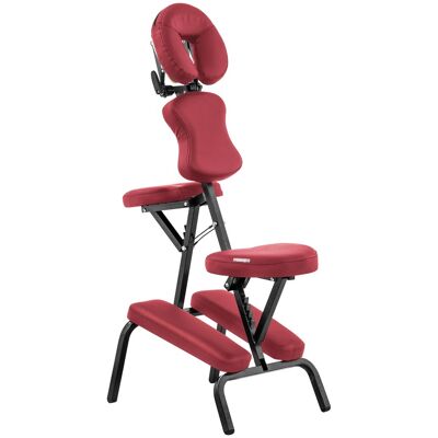 physa Skládací masážní židle - 47 x 72 x 115 cm - 160 kg - červená PHYSA MONTPELLIER RED physa Skládací masážní židle - 47 x 72 x 115 cm - 160 kg - červená PHYSA MONTPELLIER RED