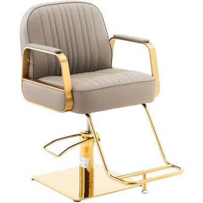 physa Kadeřnické křeslo s podnožkou - 560 - 720 mm - 200 kg - zlatá, béžová PHYSA STAUNTON BEIGE physa Kadeřnické křeslo s podnožkou - 560 - 720 mm - 200 kg - zlatá, béžová PHYSA STAUNTON BEIGE