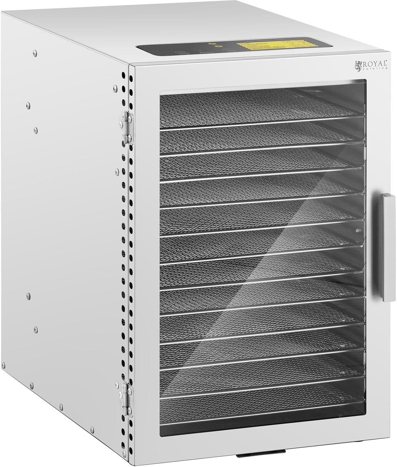 Royal Catering Sušička potravin - 800 W - 12 plat RCDA-500/45S