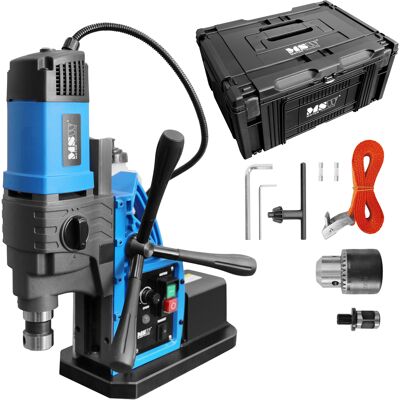 MSW Magnetická vrtačka - s podtlakem - 1650 W - 560 otáček za minutu - průměr vrtání max. 50 mm MSW-NNO-20V2 MSW Magnetická vrtačka - s podtlakem - 1650 W - 560 otáček za minutu - průměr vrtání max. 50 mm MSW-NNO-20V2