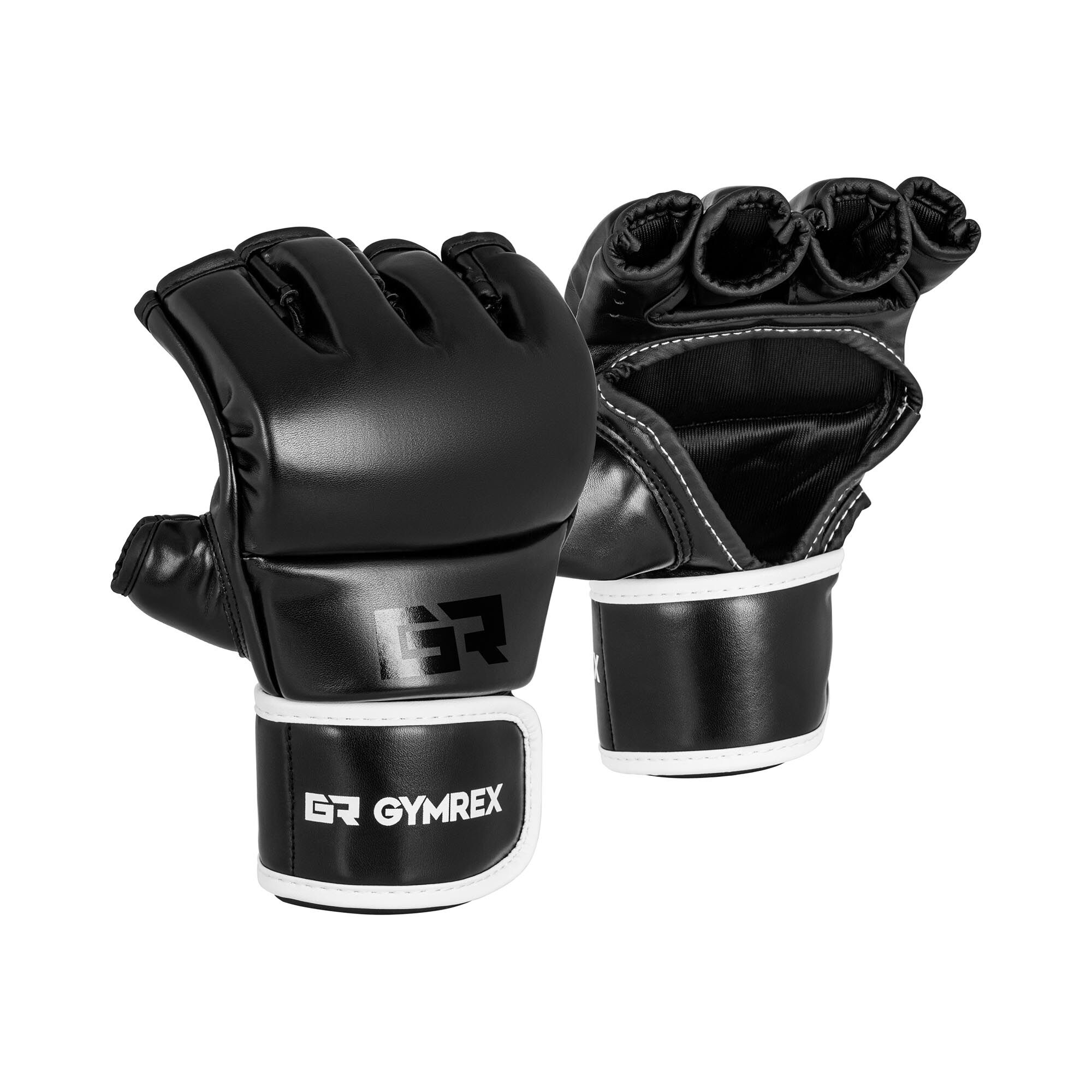 Gymrex MMA rukavice - vel. S/M - černé GR-GGB S/M