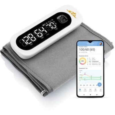 Eta krevní tlak monitor - Oscilometrický, Chytrá aplikace, WHO klasifikace Eta krevní tlak monitor - Oscilometrický, Chytrá aplikace, WHO klasifikace