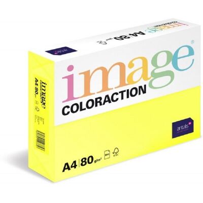 Antalis Barevný papír Canary / středně žlutý A4 / 80 g / 500 ks Antalis Barevný papír Canary / středně žlutý A4 / 80 g / 500 ks