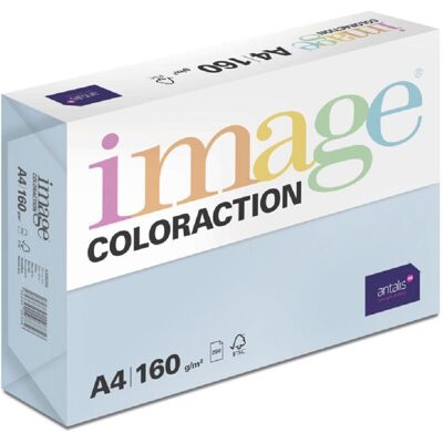 Antalis Barevný papír Iceberg / ledově modrý A4 / 160 g / 250 ks Antalis Barevný papír Iceberg / ledově modrý A4 / 160 g / 250 ks