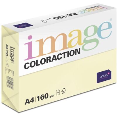 Antalis Barevný papír Desert / pastelově žlutý A4 / 160 g / 250 ks Antalis Barevný papír Desert / pastelově žlutý A4 / 160 g / 250 ks