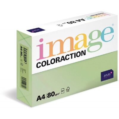 Antalis Barevný papír Forest / pastelově zelený A4 / 80 g / 500 ks Antalis Barevný papír Forest / pastelově zelený A4 / 80 g / 500 ks