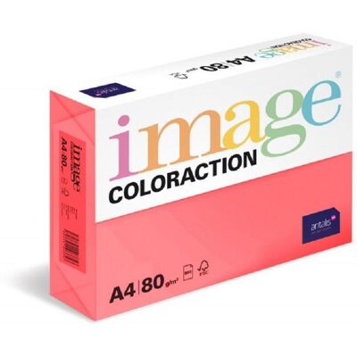 Antalis Barevný papír Malibu / reflexní růžový A4 / 80 g / 500 ks Antalis Barevný papír Malibu / reflexní růžový A4 / 80 g / 500 ks