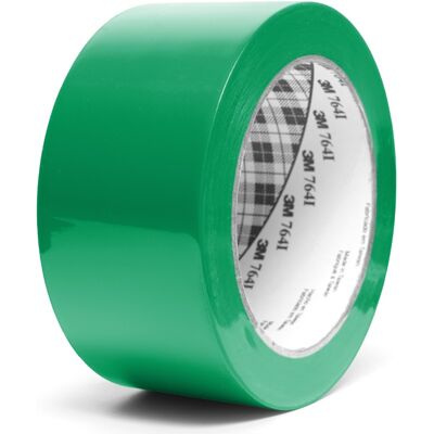 3M univerzální označovací PVC lepicí páska 764i, 50 mm x 33 m, zelená 3M univerzální označovací PVC lepicí páska 764i, 50 mm x 33 m, zelená