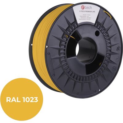 C-TECH filament PREMIUM LINE ABS dopravní žlutá RAL1023 C-TECH filament PREMIUM LINE ABS dopravní žlutá RAL1023