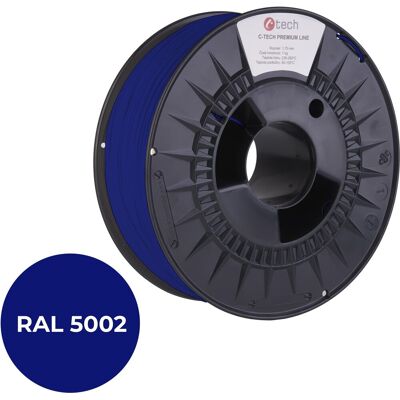 C-TECH filament PREMIUM LINE PLA ultramarínová RAL5002 C-TECH filament PREMIUM LINE PLA ultramarínová RAL5002