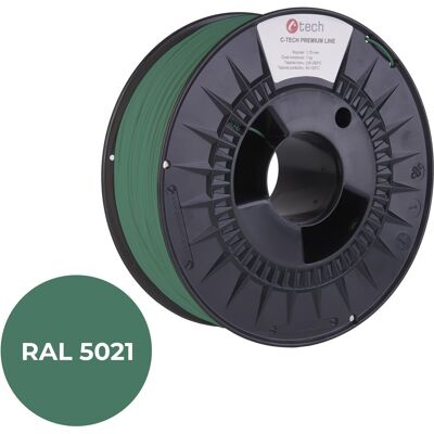 C-TECH filament PREMIUM LINE PLA vodní modrá RAL5021 C-TECH filament PREMIUM LINE PLA vodní modrá RAL5021