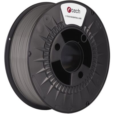 Filament C-TECH ESSENTIAL LINE, PLA, šedá, 1,75mm, 1kg Filament C-TECH ESSENTIAL LINE, PLA, šedá, 1,75mm, 1kg