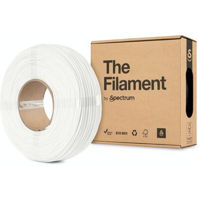 Spectrum To filament ReFill PLA HS 1.75mm TRAFFIC WHITE 1kg - 3D filament Spectrum To filament ReFill PLA HS 1.75mm TRAFFIC WHITE 1kg - 3D filament