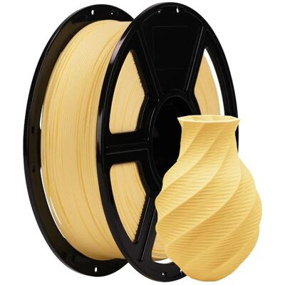 Flashforge PLA Matte 1,75mm 1kg Cream Yellow Flashforge PLA Matte 1,75mm 1kg Cream Yellow