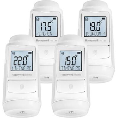 Honeywell Home EvoHome EVO-TRV4 / 4x EVO-TRV, bezdrátová Honeywell Home EvoHome EVO-TRV4 / 4x EVO-TRV, bezdrátová