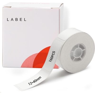 Niimbot štítky T 12x40mm 155ks White (3 role) Niimbot štítky T 12x40mm 155ks White (3 role)