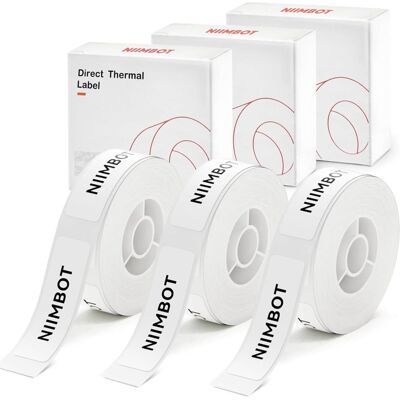 Niimbot štítky (set 3 velikostí): T12x40mm 155ks White / T15x30mm 195ks White / T15x50mm 125ks White Niimbot štítky (set 3 velikostí): T12x40mm 155ks White / T15x30mm 195ks White / T15x50mm 125ks White