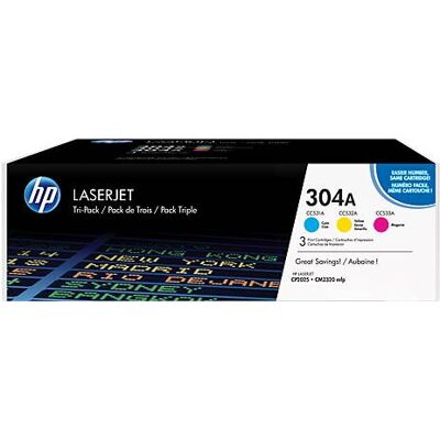 HP CF372AM č. 304A multipack originální HP CF372AM č. 304A multipack originální
