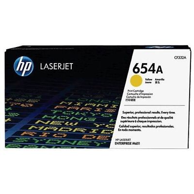 HP CF332A č. 654A žlutý originální HP CF332A č. 654A žlutý originální