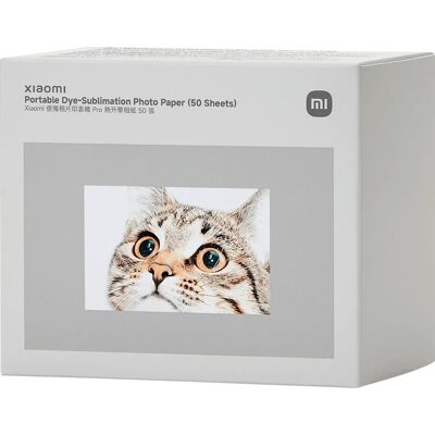 Xiaomi Portable Dye-Sublimation Photo Paper (50 Sheets) Xiaomi Portable Dye-Sublimation Photo Paper (50 Sheets)