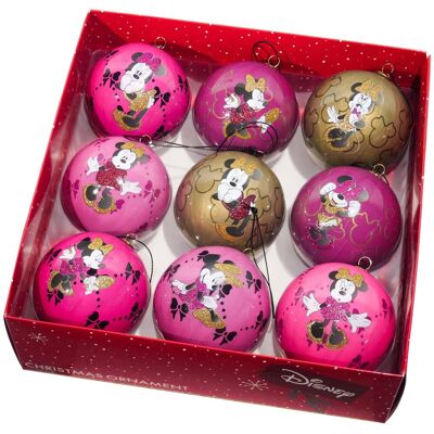 KURT ADLER Disney Sada vánočních ozdob Minnie, 9 ks KURT ADLER Disney Sada vánočních ozdob Minnie, 9 ks