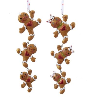 KURT ADLER Gingerbread Boy & Girl 1 ks KURT ADLER Gingerbread Boy & Girl 1 ks