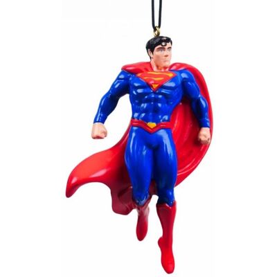 KURT ADLER Vánoční ozdoba DC Heroes Superman 3D KURT ADLER Vánoční ozdoba DC Heroes Superman 3D