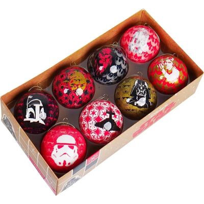 KURT ADLER Star Wars Set vánočních ozdob 8 ks KURT ADLER Star Wars Set vánočních ozdob 8 ks