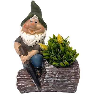 Prodex Trpaslík na pařezu s pilkou obal 26 × 19 cm Prodex Trpaslík na pařezu s pilkou obal 26 × 19 cm
