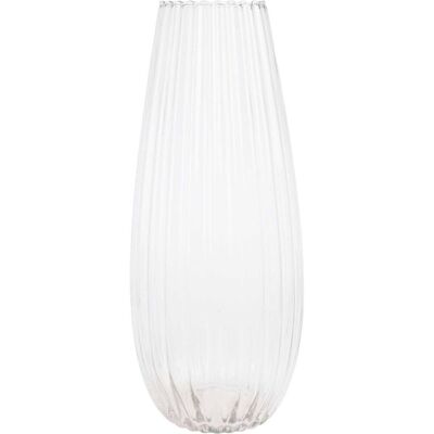 Home Styling Collection Úzká skleněná váza, průměr 20 × 50 cm Home Styling Collection Úzká skleněná váza, průměr 20 × 50 cm