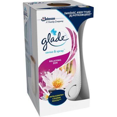 GLADE Sense&Spray; Relaxing Zen komplet 18 ml GLADE Sense&Spray; Relaxing Zen komplet 18 ml