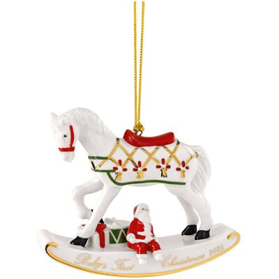 Villeroy & Boch Vánoční ozdoba z kolekce Christmas classics 2025 Houpací koník Villeroy & Boch Vánoční ozdoba z kolekce Christmas classics 2025 Houpací koník
