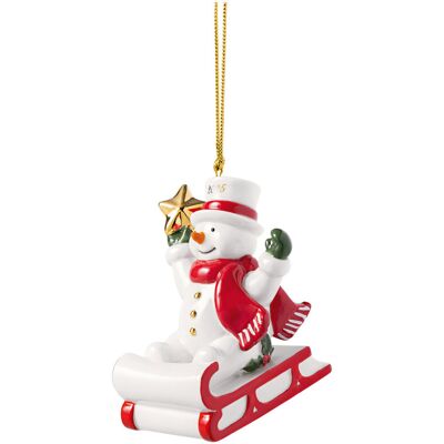 Villeroy & Boch Vánoční ozdoba z kolekce Christmas classics 2025 Sněhulák Villeroy & Boch Vánoční ozdoba z kolekce Christmas classics 2025 Sněhulák