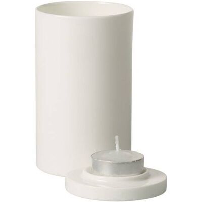 Villeroy & Boch Svícen na čajovou svíčku z kolekce METROCHIC WHITE Villeroy & Boch Svícen na čajovou svíčku z kolekce METROCHIC WHITE