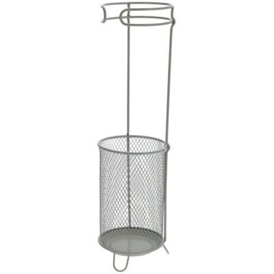 Home Styling Collection Zilo Kovový stojan na deštníky, průměr 18 cm, béžový Home Styling Collection Zilo Kovový stojan na deštníky, průměr 18 cm, béžový