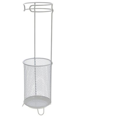 Home Styling Collection Zilo Kovový stojan na deštníky Zilo průměr 18 cm, bílý Home Styling Collection Zilo Kovový stojan na deštníky Zilo průměr 18 cm, bílý
