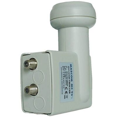 Mascom MCT01 UHD Twin LNB 0.1dB Mascom MCT01 UHD Twin LNB 0.1dB