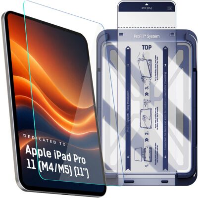 3MK Hardy GlassTab ProFIT, 9H + aplikátor pro Apple iPad Pro 11 (M4)/11 (M5) 3MK Hardy GlassTab ProFIT, 9H + aplikátor pro Apple iPad Pro 11 (M4)/11 (M5)