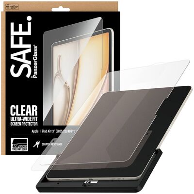 PanzerGlass SAFE Apple iPad Air 13/Pro 13 s instalačním rámečkem PanzerGlass SAFE Apple iPad Air 13/Pro 13 s instalačním rámečkem