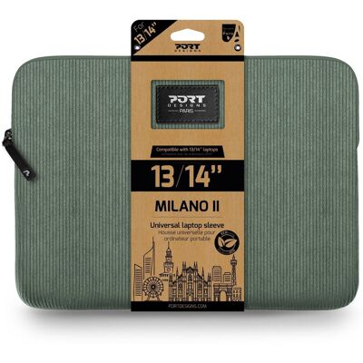 PORT DESIGNS Milano II ECO Sleeve 13/14'', zelené PORT DESIGNS Milano II ECO Sleeve 13/14'', zelené